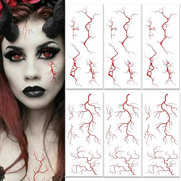 Tatuajes Temporales Halloween – 100 Pegatinas De Calabazas, Zombis, Esqueletos Y Fantasmas, Ideales Para Niños Y Adultos, Fáciles De Aplicar
