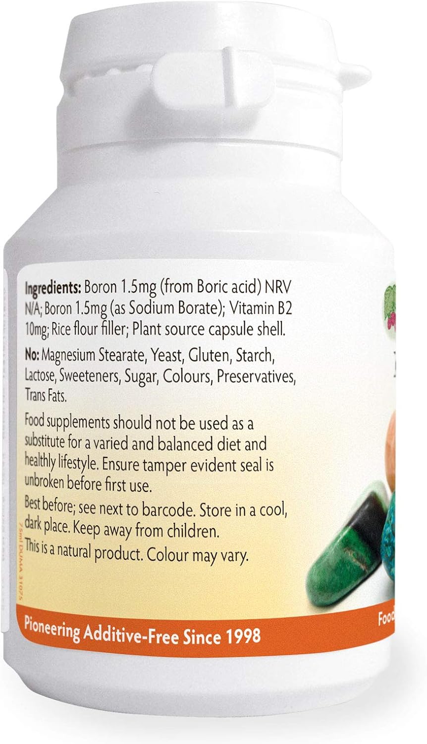 Boron Plus 3mg x 90 Capsules (No Magnesium Stearate), 90 count (Pack of 1) - Image 3