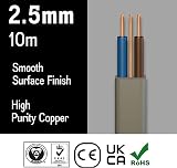 Primes DIY 2.5mm Twin and Earth Cable 6242Y BASEC Approved 10m view 2