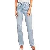 Silver Jeans Co. Womens Highly Desirable High Rise Straight Leg Jeans