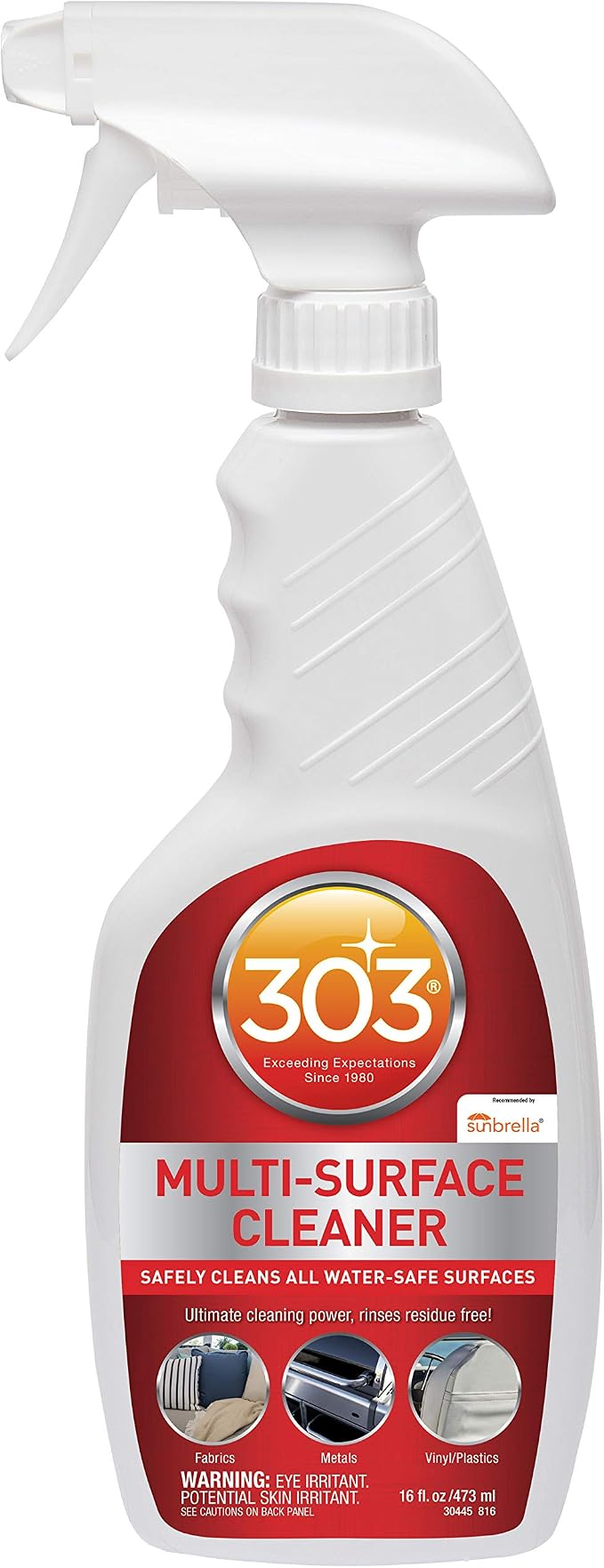 Amazon Com 303 Products 30445 Multi Surface Cleaner Spray All Purpose Cleaner For Home Patio And Outdoor 16 Fl Oz Automotive