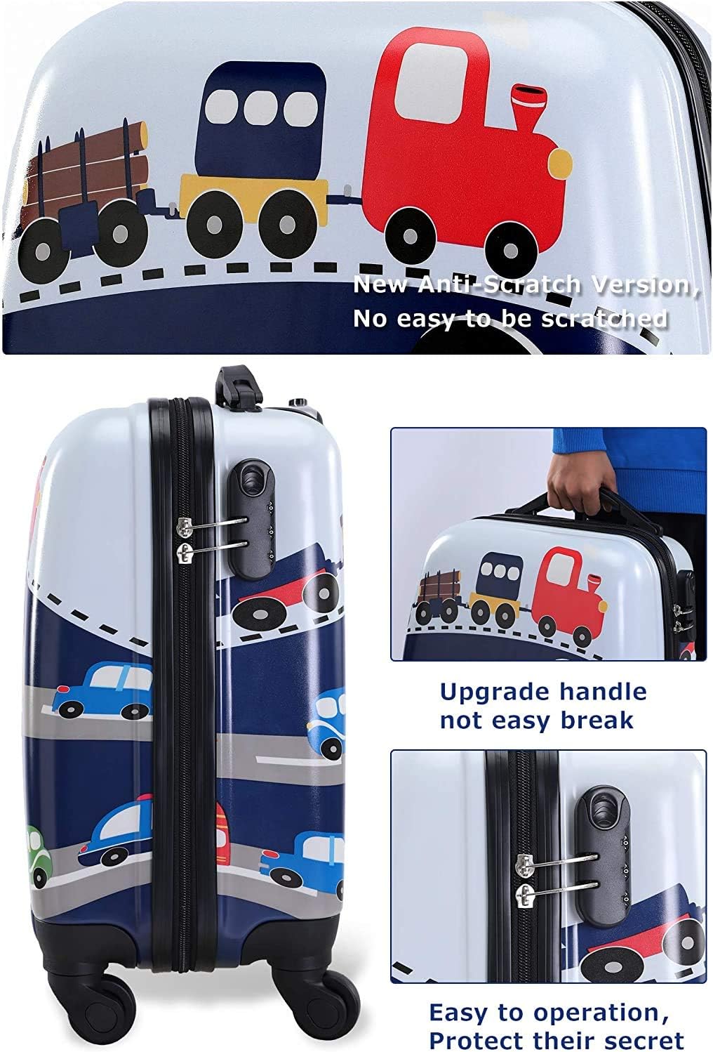 cute hard shell luggage