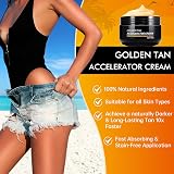 CCKULOOB Premium Sunbed Tanning Accelerator Cream Luxe Gel 100g Natural Tan view 3