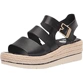 Dr. Scholl's Shoes Women's Once Twice Wedge Sandals, Platform Wedge Shoes | Strappy sandal, Soft cushioned footbed, Roomy fit, Ultra flexible, Arch support, Adjustable strap, Platform sole, Lightweight