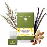 Palais des Th&eacute;s - Tahitian Rooibos - Vanilla &amp; Almond - 20 Cotton Tea bags | Naturally caffeine-free South African rooibos. A comforting, gourmet herbal tea perfect hot, iced, or as a cozy latte