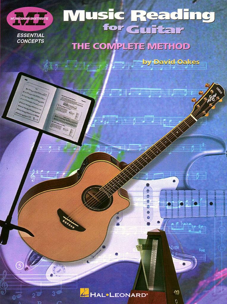 Music Reading for Guitar: The Complete Method | Beginner to Advanced Guitar Note Reading and Sight Reading Course | Essential Concepts Method Book ... and Technique: Essential Concepts Series