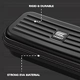 Target Darts Takoma Dart Wallet Regular Size Black with 3 Darts Case view 6