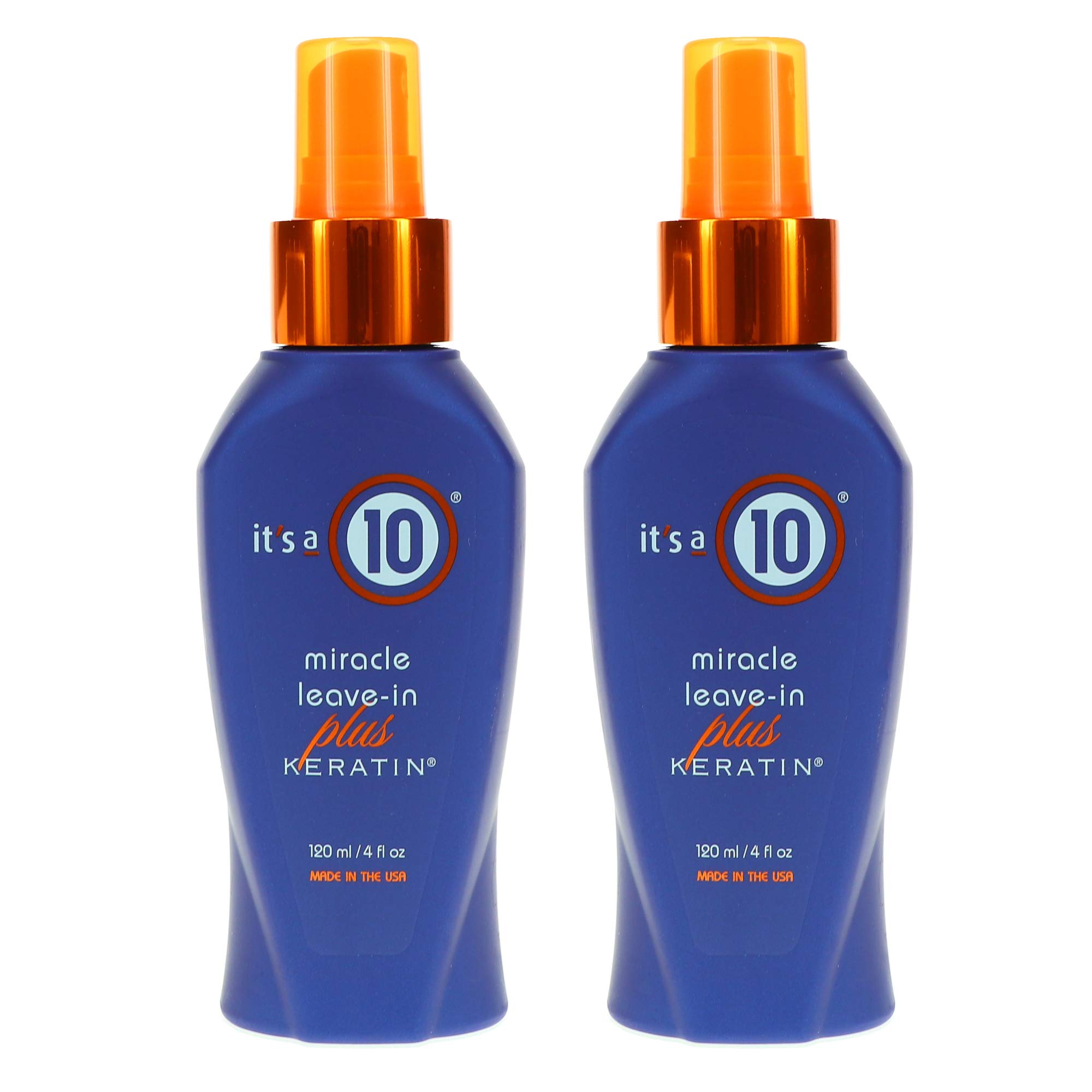 It's a 10 Haircare Miracle Leave-In Conditioner Spray w/Keratin - 4 oz. - 2ct Image