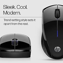 HP X3000 G2 Wireless Mouse - Ambidextrous 3-Button