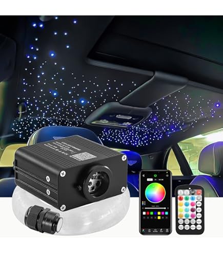 thumbnail image 2 of 1000pc Car Home Headliner Star Light Kit Roof Twinkle Ceiling Lights Fiber Optic 2 of 9