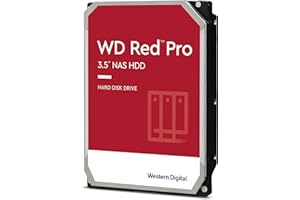 WD Red Pro 4TB NAS Internal Hard Drive - 7200 RPM Class, SATA 6 Gb/s, 256 MB Cache, 3.5" - WD4003FFBX (Renewed)