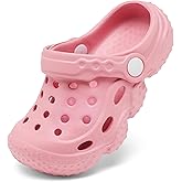 ChayChax Kid's Garden Clogs Cute Slides Sandals Toddlers Beach Pool Shower Shoes with Non-Slip Sole