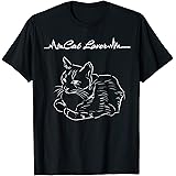 Cat Heartbeat Pulse Animal Pet kitty Cat Lovers T-Shirt