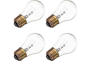 GOODJAYCO Replacement for Hatco 02.30.265/02.30.265.00-120V / 130V 40W - Safety Coated Shatterproof - Heat Lamp Light Bulb - 02.30.265.04/02.30.265.12 (4 Pack)