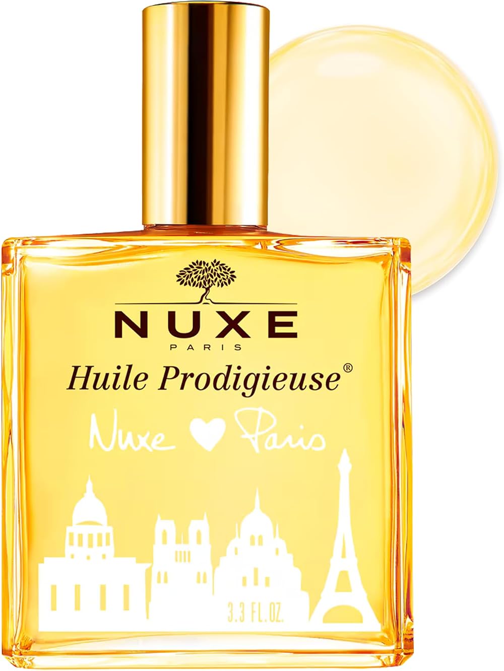 Nuxe Huile Prodigieuse Multi-Purpose Dry Oil 100ml Limited Eiffel Tower Design