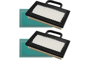 Anxingo 499486 Air Filter Cartridge Replacement for B&S 499486S 698754 691007 with Pre Filter Fits 18-26 HP Intek V-Twins Law