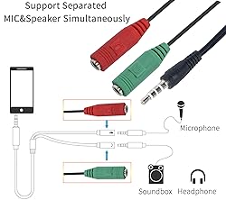 SaiTech IT 3.5 mm Exclusives Headphone Splitter for