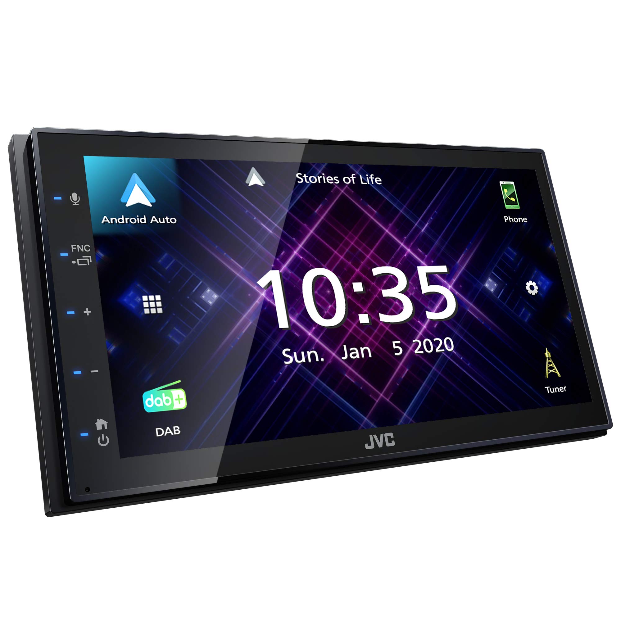 JVC KW-M565DBT Apple CarPlay, Android Auto, DAB Radio & Bluetooth Calling & Music Streaming