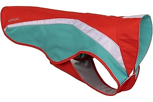Ruffwear, Lumenglow High-Vis Dog Jacket, High-Visibility Protection for Day and Night, Red Sumac, Small