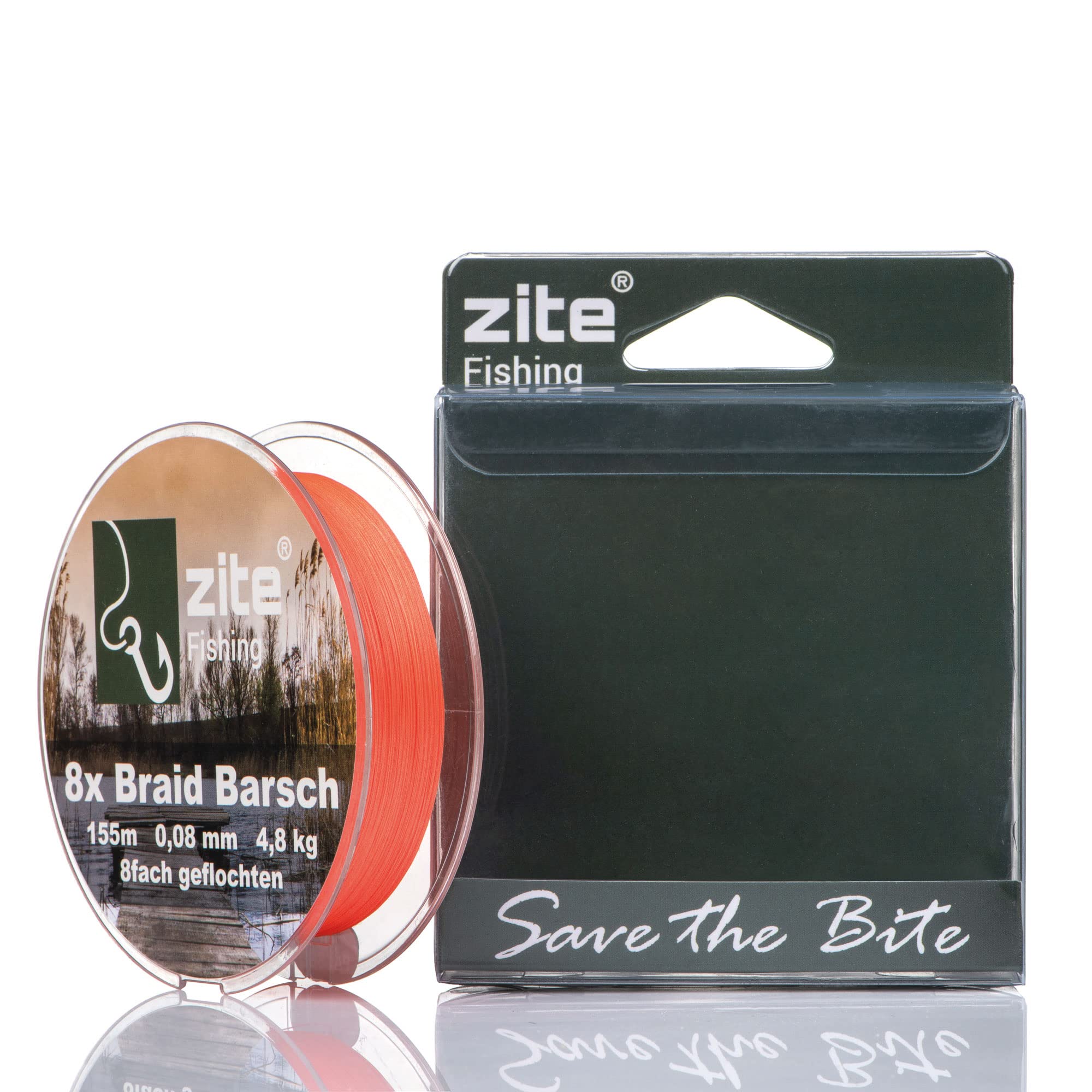 Zite Fishing 8X Braided Line Bass 155 m 0.08 mm 4.8 kg