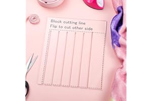 Fuyoooo Fleece Tie Blanket No Sew Template Ruler Rectangle Quilt Supplies for DIY Blanket Making