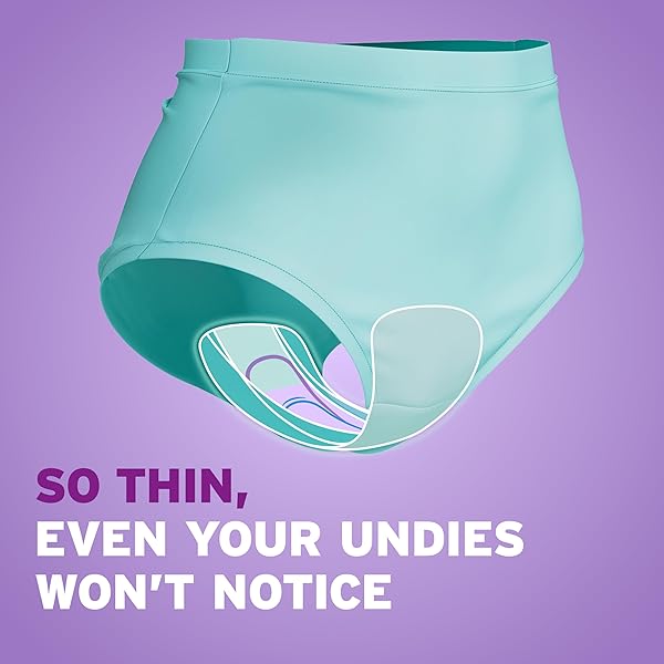POISE ULTRA THIN INCONTINENCE PADS & POSTPARTUM PADS FOR BLADDER LEAKS, 3 DROP LIGHT ABSORBENCY, REGULAR LENGTH, 144 COUNT, PACKAGING MAY VARY