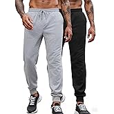 LUYIJIESHENG Men's Sweatpants with Pockets Soft Durable Joggers for Men Athletic Pants for Workout Running Gym Jogging Pants