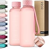 KIVY Slim Water Bottle 22oz [BPA FREE] - Small