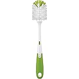 OXO Tot Bottle Brush with Nipple Cleaner, Green