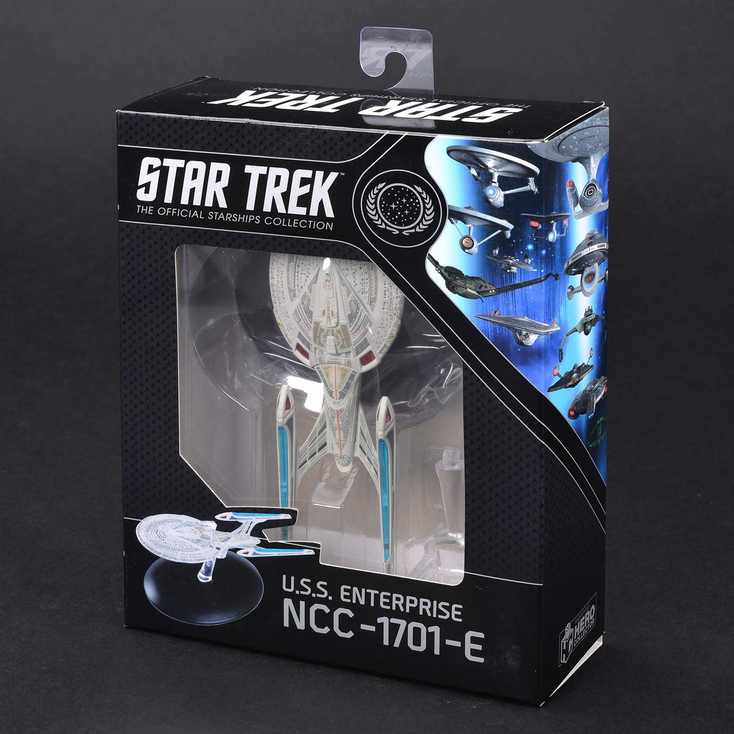 Hero Collector| Star Trek The Official Starships Collection | Eaglemoss Model Ship Box U.S.S. Enterprise NCC-1701-E: Toys & Games