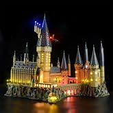 GEAMENT LED Light Kit Compatible with Lego Hogwarts Castle - Lighting Set for 71043 Building Model (Model Set Not Included)