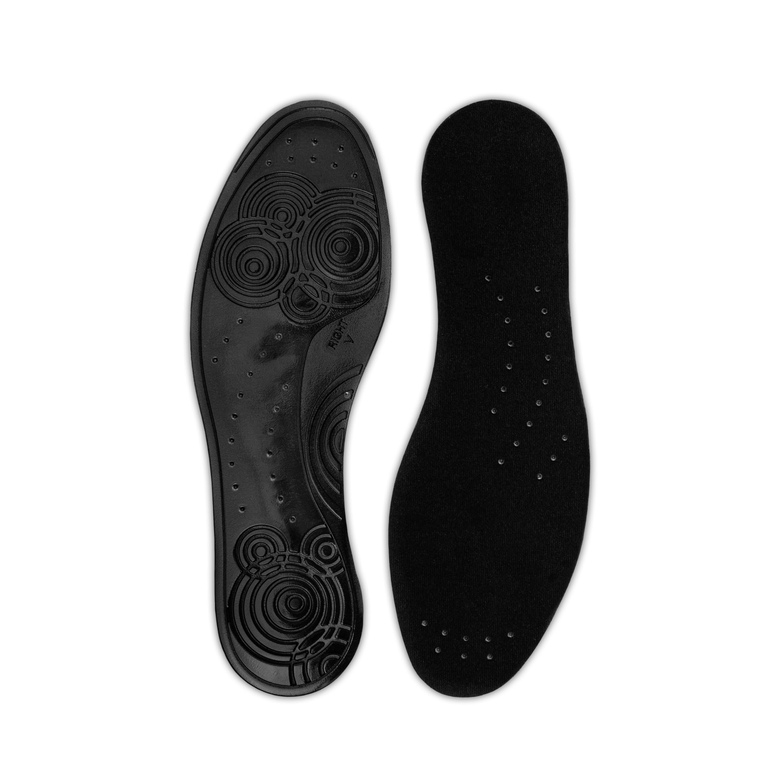 Bama Unisex Adults' Insole, Ultra-Thin Gel Sole Orthotic, Black colourless, 35/36 EU Schmal
