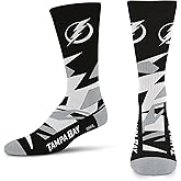 For Bare Feet NHL mens Shattered Camo Crew Sock Nhl