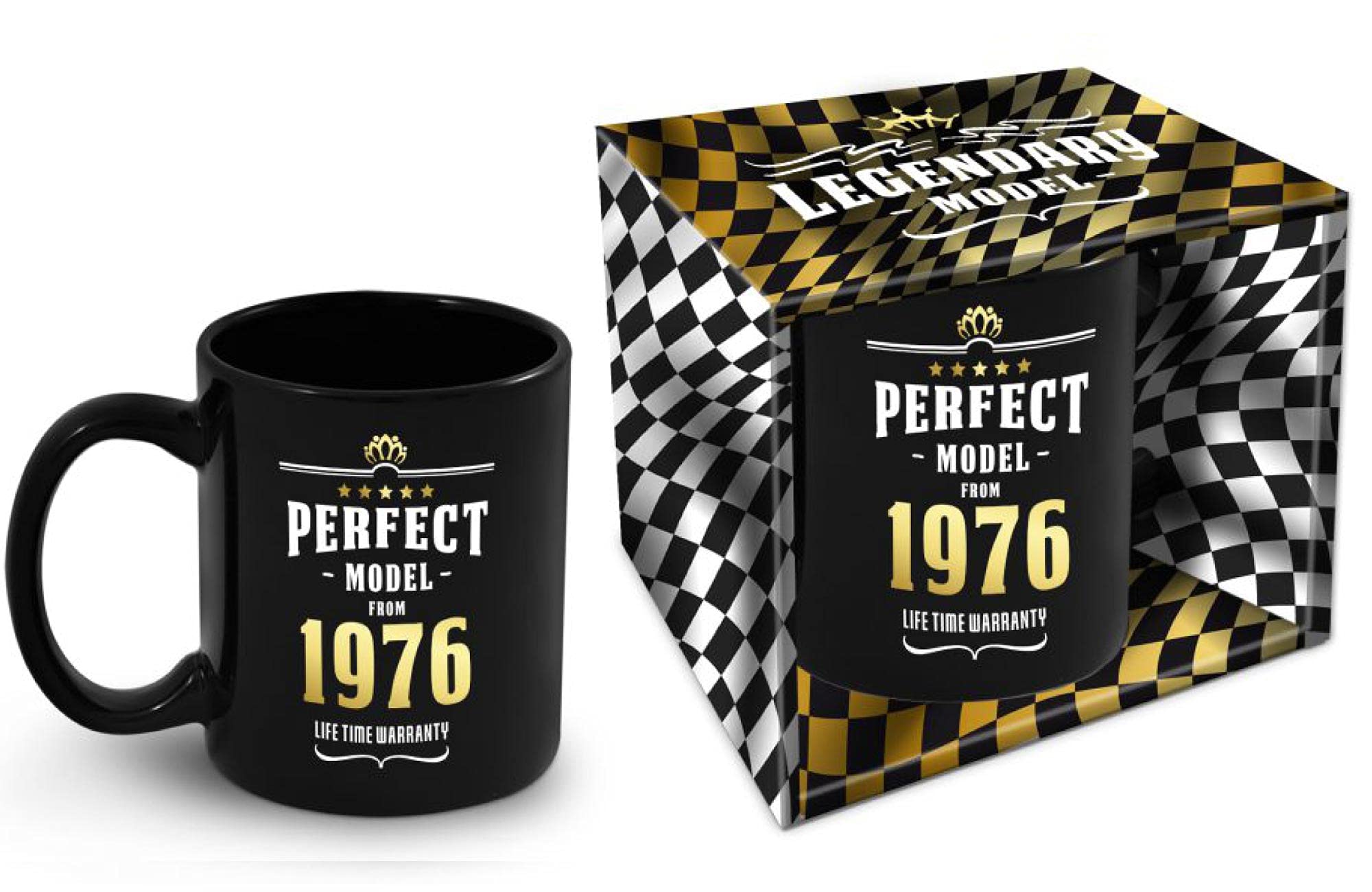 Bombo Birthday Mug with Year of Birth 1976