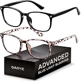 Gaoye Blue Light Blocking Glasses | Anti UV Ray, For Computers &amp; Gaming, Square Frame, Eyewear for Men and Women