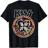 Amazon.com: KISS - Rock and Roll Over 40 T-Shirt : Clothing, Shoes
