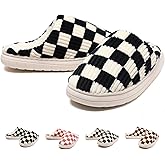 Guyarns House Slippers for Women & Men - Fuzzy, Casual Indoor/Outdoor Shoes with Memory Foam & Faux Fur Lining