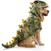 Littledropet Halloween Large Dog Dinosaur Costume T-Rex Dino Outfit,8XL | Halloween Costume for Medium Large Dogs,Funny Pet Clothes ;Winter Warm Fleece Jacket;Costume for Golden Retriever, Labrador
