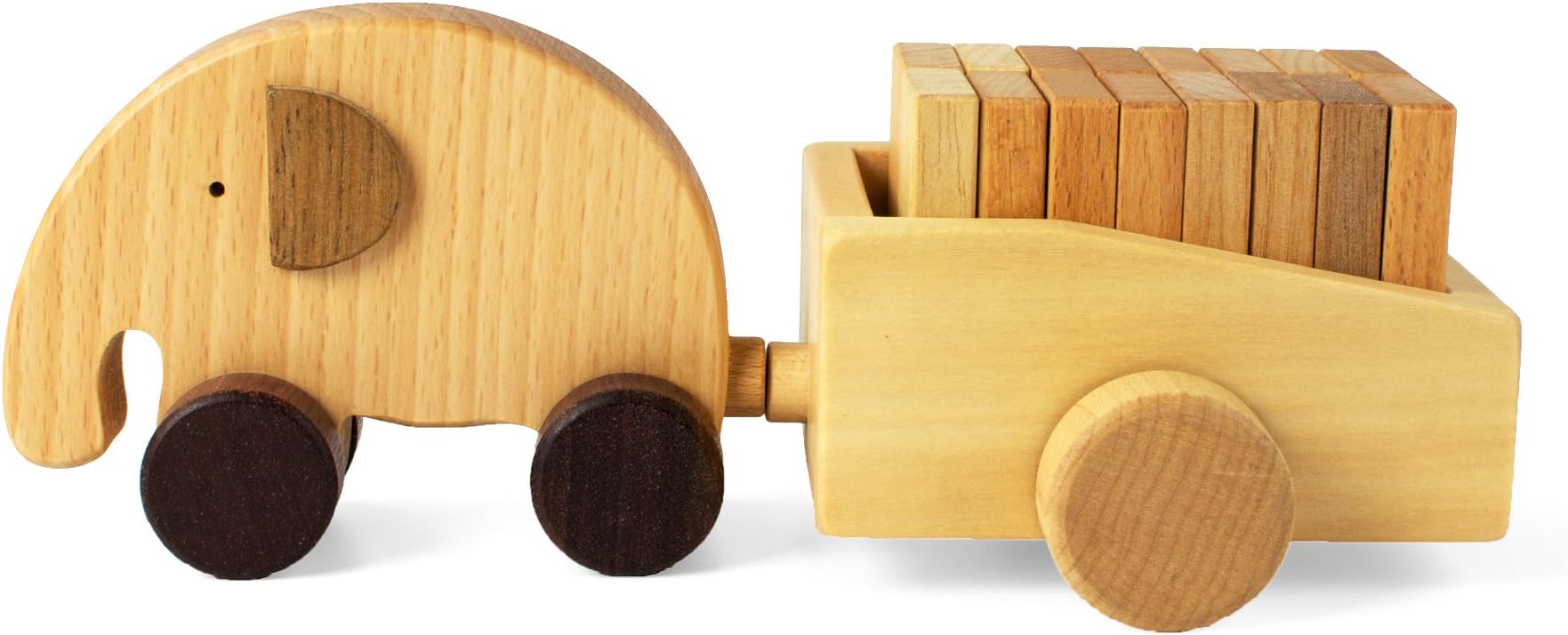 Soopsori Elephant Cart with Dominos