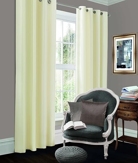 Luxurious Quality Fully Lined Thermal Blackout Eyelet Curtains