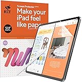 KCT 2 Pack Paperfeel Screen Protector Compatible with iPad Pro 12.9 (2022 & 2021 & 2020 & 2018 Models), Matte PET Film for Dr