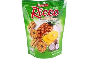 Vfoods Ricco Coconut Biscuits with Pineapple Jam, 70g