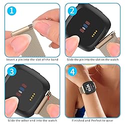 Limque Magnetic Bands Compatible with Fitbit