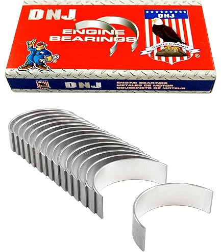 thumbnail image 2 of DNJ MB1100 Main Bearings Set Standard For 1999-2013 Chrysler, Dodge, Jeep, Mitsubishi, Ram 1500, Aspen, Commander 4.7L V8 16V SOHC 287cid 2 of 9