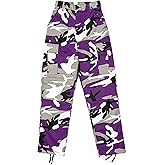 Men's Camouflage Tactical BDU Pants | Military Cargo Fatigues, Camo Fashion Trousers for Outdoor, Hunting, and Urban Wear