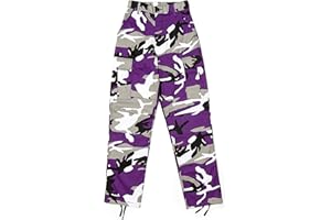 ARMY UNIVERSE Men's Camouflage Tactical BDU Pants | Military Cargo Fatigues, Camo Fashion Trousers for Outdoor, Hunting, and Urban Wear