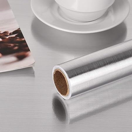 Symoden 15 8 X 78 8 Silver Stainless Steel Contact Paper Brushed