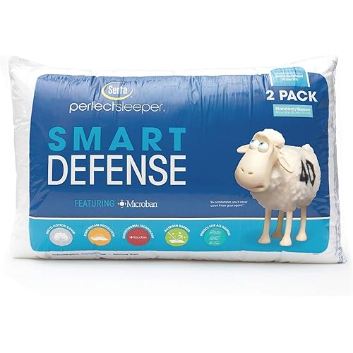 Serta Standard/Queen Bed Pillow (2 pack) (3 Pack)