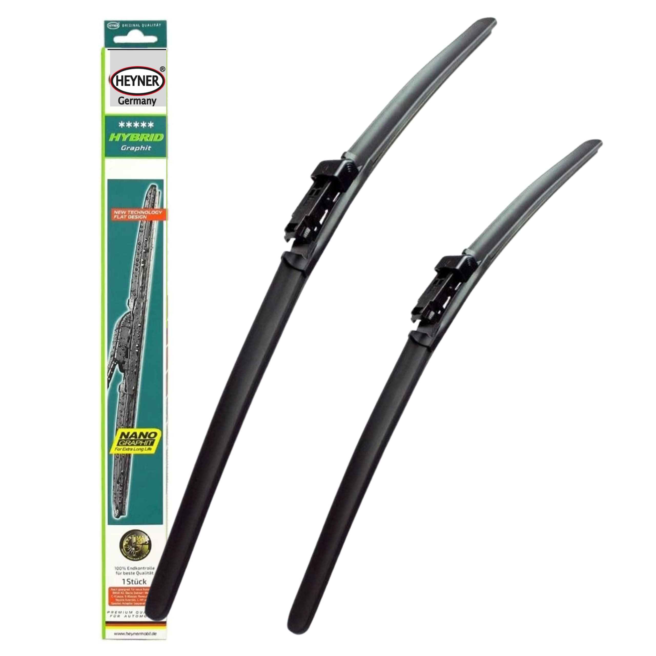Heyner Fits BMW 5 Series E60 E61 Models 2003 To 2010 Wiper Blades Size 23"24" HH2423PT