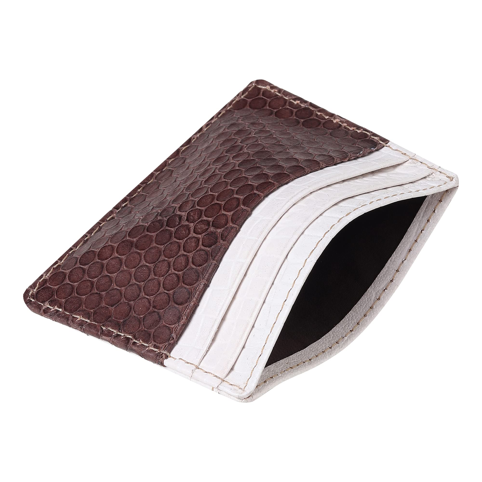 Women's Credit Card Holders - Small Ladies Wallet - Thin Wallet for Women - Dual Color Leather - Front Pocket Card Wallet - Slim Card Case - Giftbox